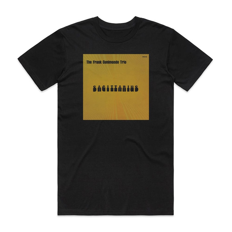 The Frank Cunimondo Trio Sagittarius Album Cover T-Shirt Black The Frank Cunimondo Trio Sagittarius Album Cover T-Shirt Black