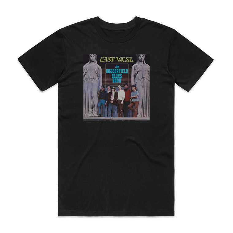 The Paul Butterfield Blues Band East West Album Cover T-Shirt Black