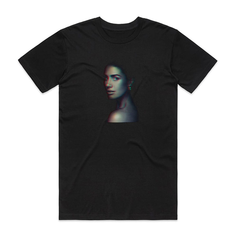 Tone Damli Aaberge Strangers Album Cover T-Shirt Black