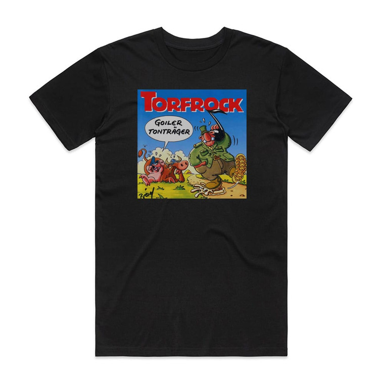 Torfrock Goiler Tontrger Album Cover T-Shirt Black