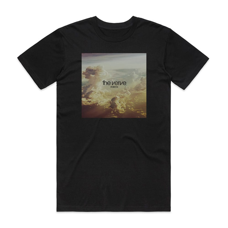 The Verve Forth Album Cover T-Shirt Black