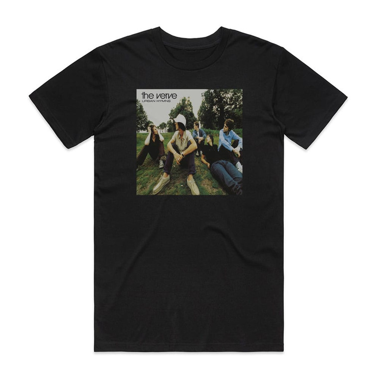The Verve Urban Hymns 1 Album Cover T-Shirt Black