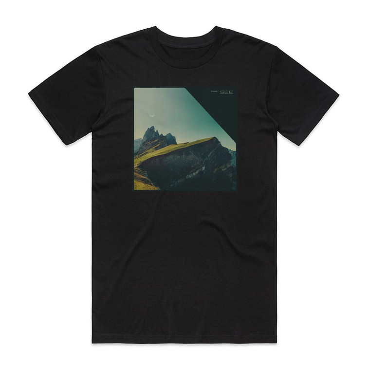 Tycho See Album Cover T-Shirt Black