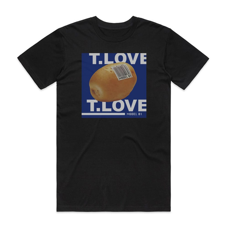 TLove Model 01 Album Cover T-Shirt Black