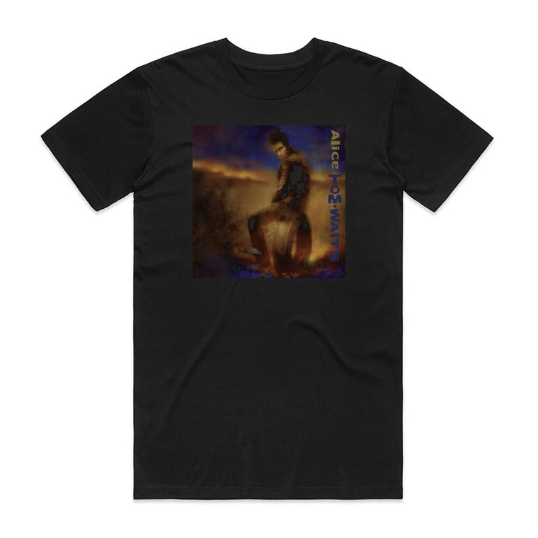 Tom Waits Alice Album Cover T-Shirt Black