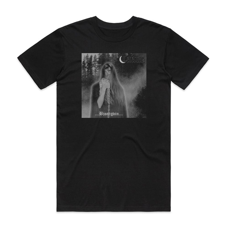 Taake Over Bjoergvin Graater Himmerik Album Cover T-Shirt Black