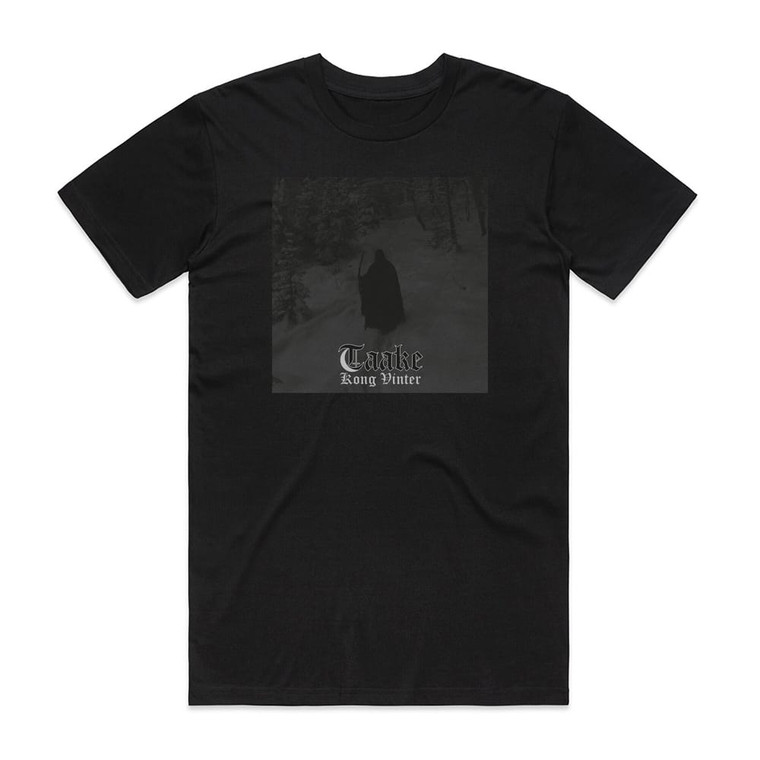 Taake Kong Vinter 1 Album Cover T-Shirt Black Taake Kong Vinter 1 Album Cover T-Shirt Black
