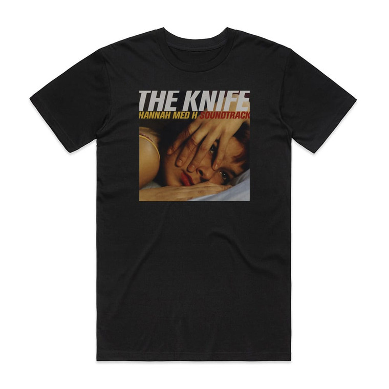 The Knife Hannah Med H Soundtrack Album Cover T-Shirt Black