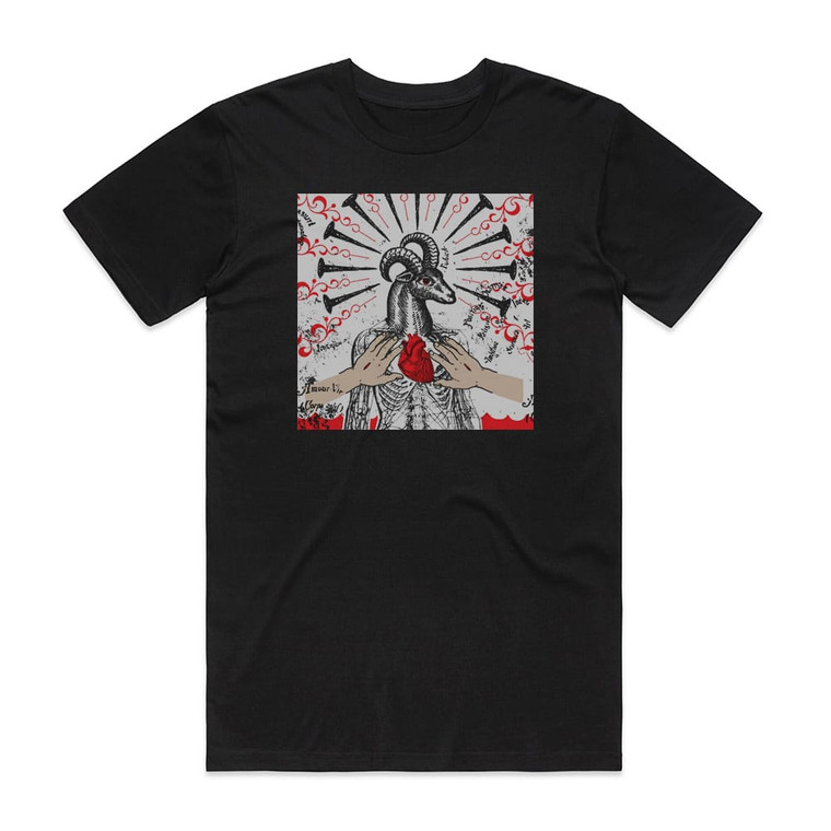 The Death Campaign Officer Negative Presents The Death Campaign Project Album Cover T-Shirt Black