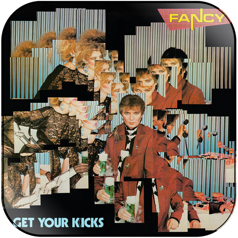 Fancy Get Your Kicks Album Cover Sticker