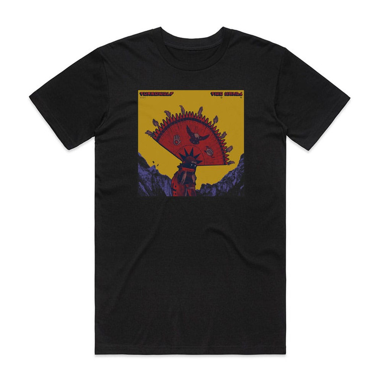Turbowolf Two Hands Album Cover T-Shirt Black