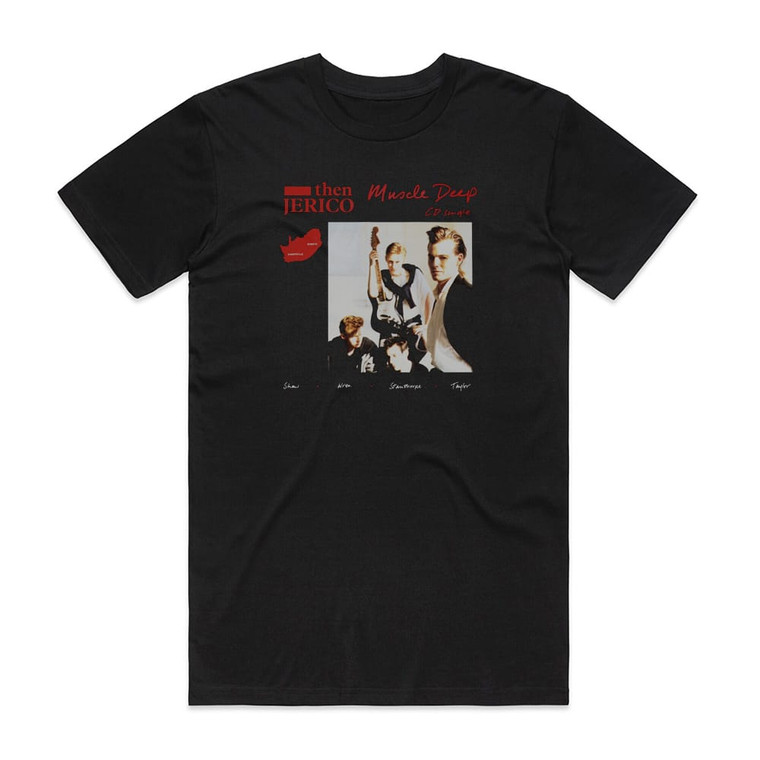 Then Jerico Muscle Deep Album Cover T-Shirt Black