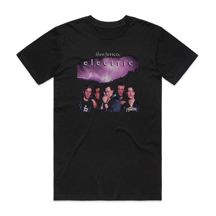 Then Jerico Electric Album Cover T-Shirt Black