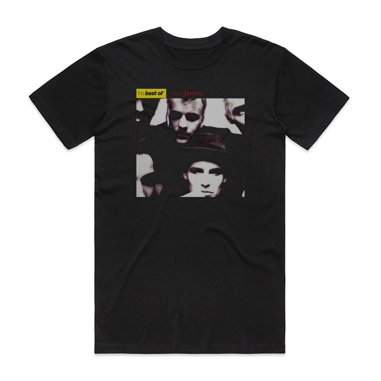 Then Jerico The Best Of Then Jerico Album Cover T-Shirt Black