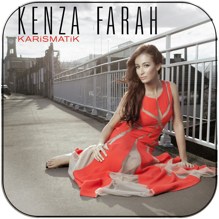 Kenza Farah Karismatik Album Cover Sticker