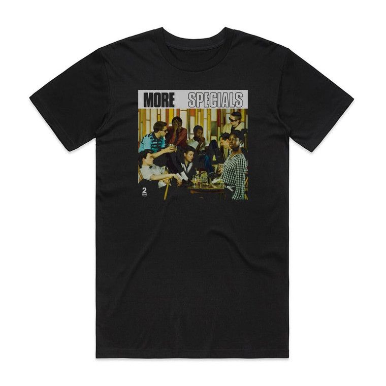 The Specials More Specials 1 Album Cover T-Shirt Black