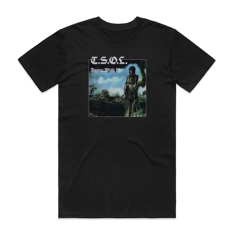 TSOL Dance With Me Album Cover T-Shirt Black TSOL Dance With Me Album Cover T-Shirt Black