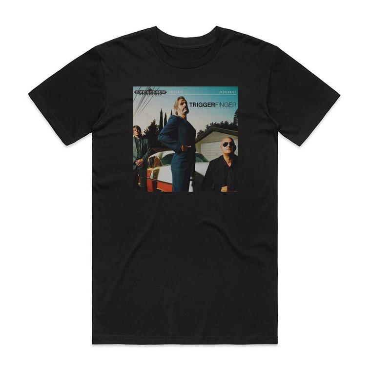 Triggerfinger All This Dancin Around Album Cover T-Shirt Black