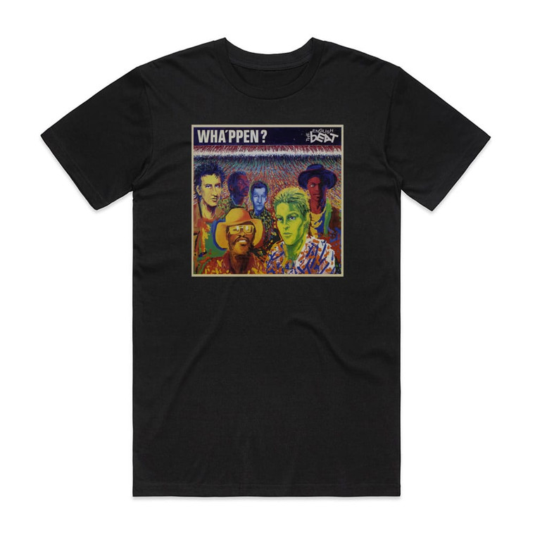 The Beat Whappen Album Cover T-Shirt Black