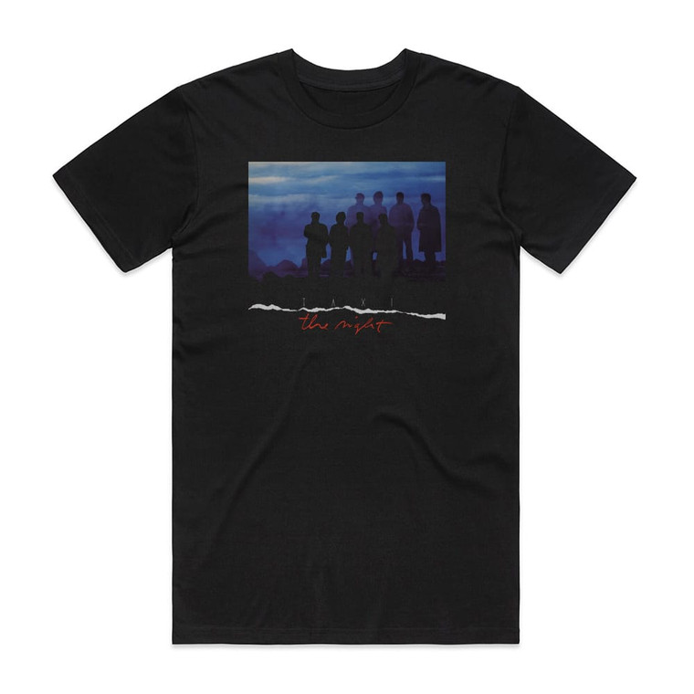 Taxi The Night Album Cover T-Shirt Black