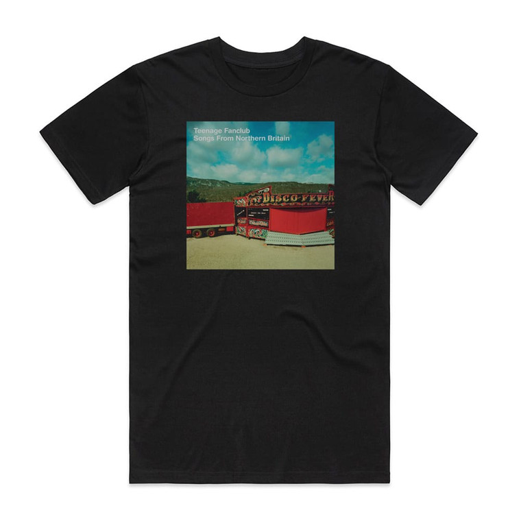 Teenage Fanclub Songs From Northern Britain Album Cover T-Shirt Black