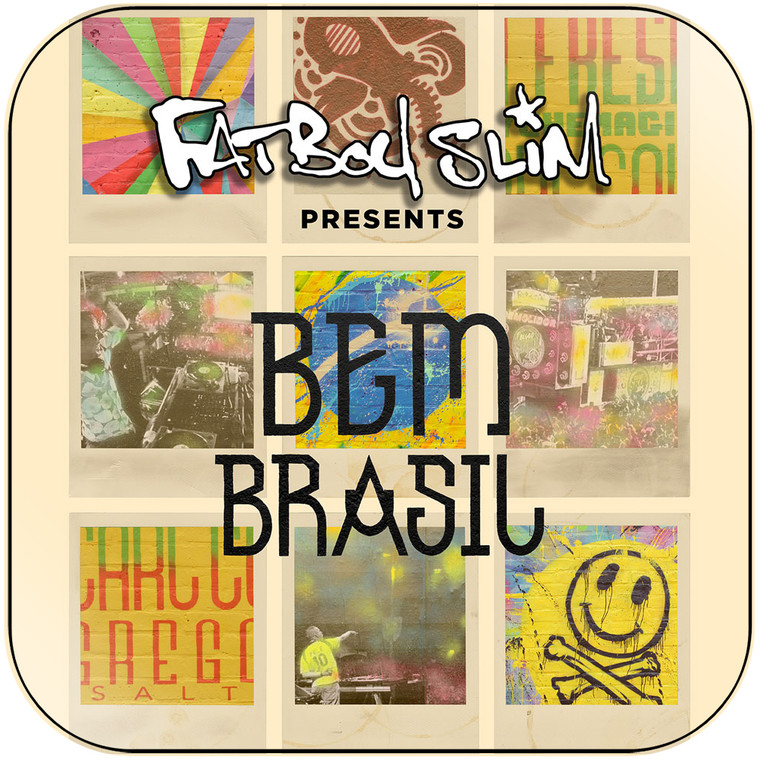 Fatboy Slim Fatboy Slim Presents Bem Brasil Album Cover Sticker