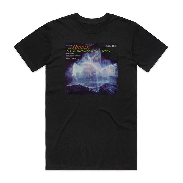 The Dave Brubeck Quartet The Riddle Album Cover T-Shirt Black
