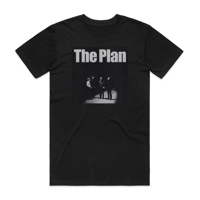 The Plan The Plan Album Cover T-Shirt Black