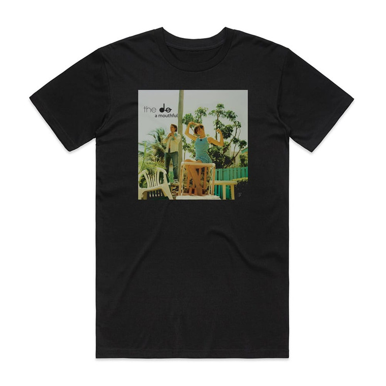 The Do A Mouthful Album Cover T-Shirt Black