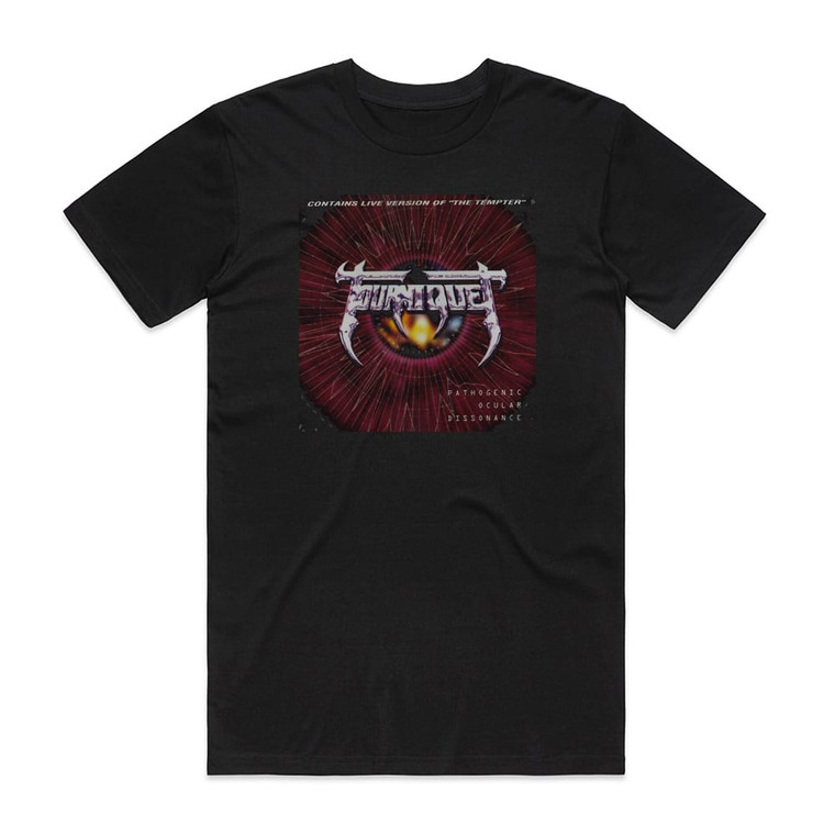 Tourniquet Pathogenic Ocular Dissonance Album Cover T-Shirt Black