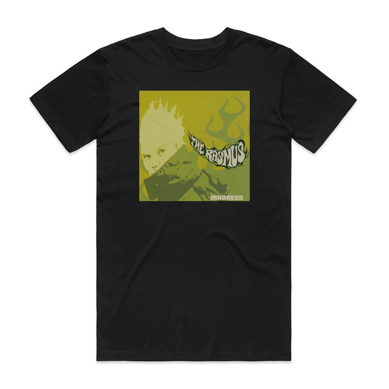 The Rasmus Madness 1 Album Cover T-Shirt Black