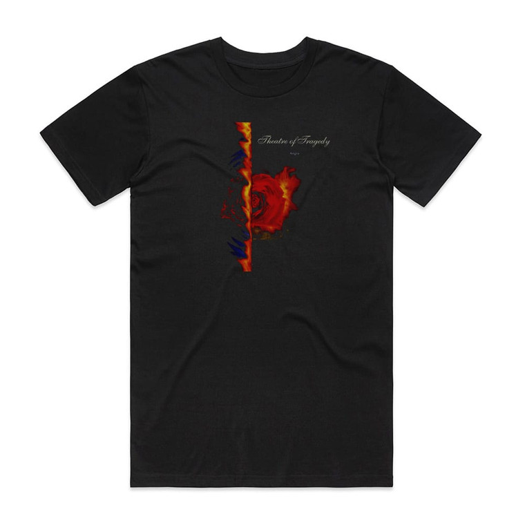 Theatre of Tragedy Agis 1 Album Cover T-Shirt Black