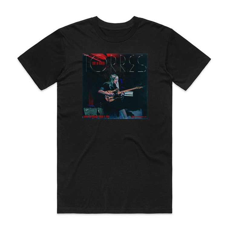 Torres Live In Berlin Album Cover T-Shirt Black
