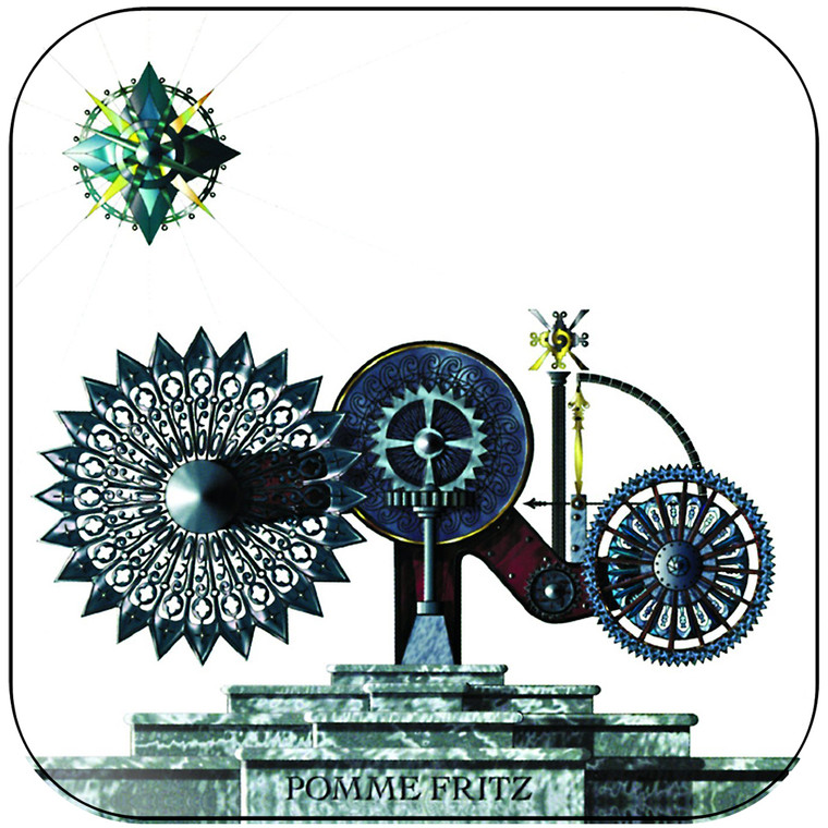 The Orb Pomme Fritz Album Cover Sticker