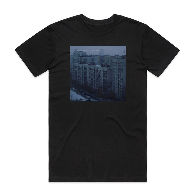 The Depressick Isolation Among Urban Misery Album Cover T-Shirt Black