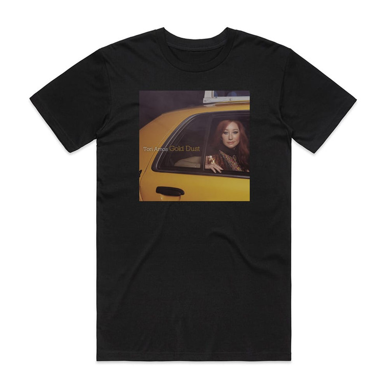 Tori Amos Gold Dust Album Cover T-Shirt Black