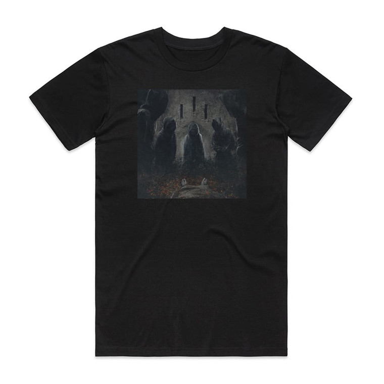 The Wake Earths Necropolis Album Cover T-Shirt Black