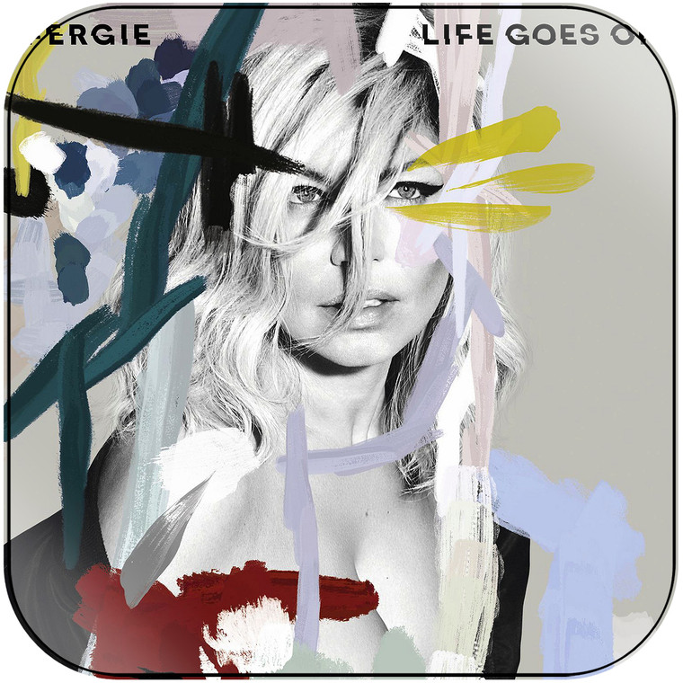 Fergie Life Goes On Album Cover Sticker