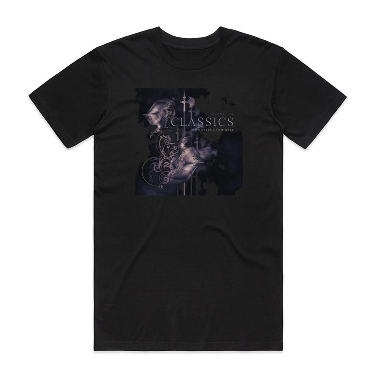 Two Steps From Hell Classics Volume One Album Cover T-Shirt Black