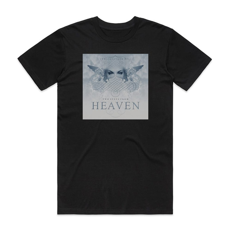 Two Steps From Hell Two Steps From Heaven Album Cover T-Shirt Black