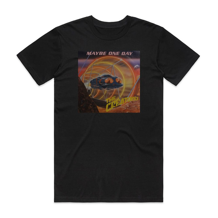 The Creatures Maybe One Day Album Cover T-Shirt Black