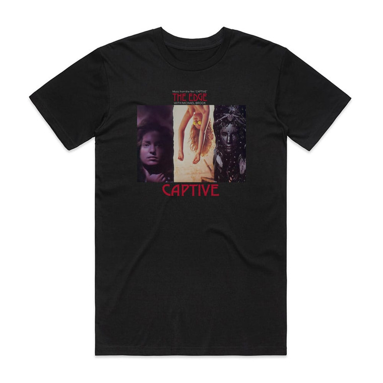 The Edge Captive Album Cover T-Shirt Black