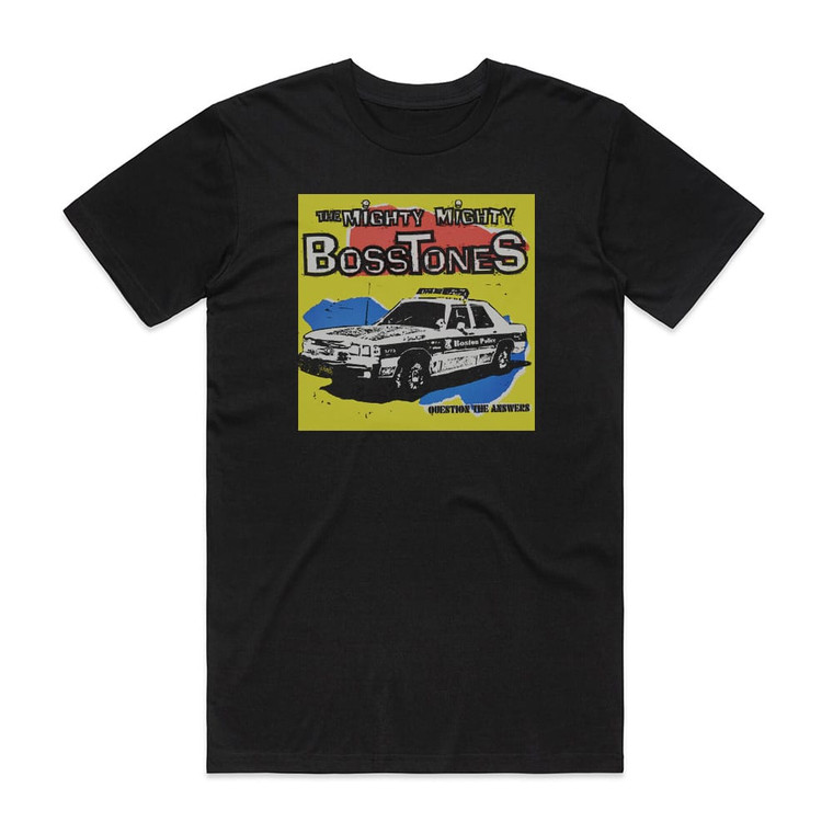 The Mighty Mighty Bosstones Question The Answers Album Cover T-Shirt Black