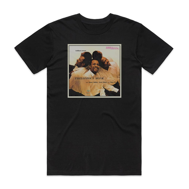 Thelonious Monk Brilliant Corners 2 Album Cover T-Shirt Black
