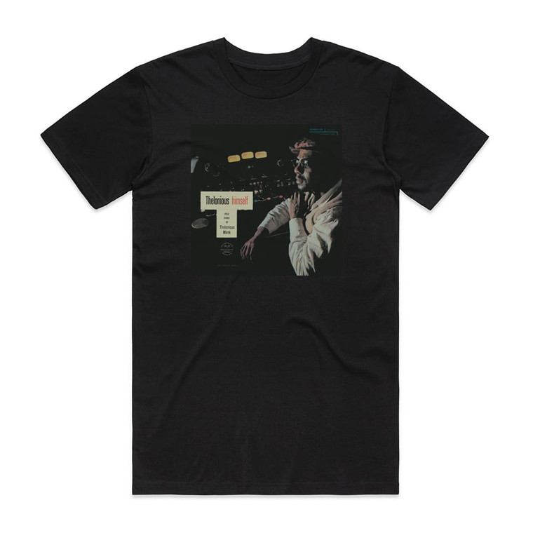 Thelonious Monk Thelonious Himself Album Cover T-Shirt Black