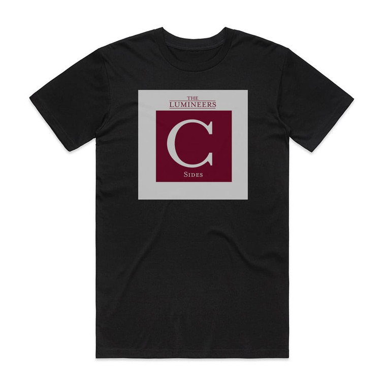 The Lumineers Csides Album Cover T-Shirt Black