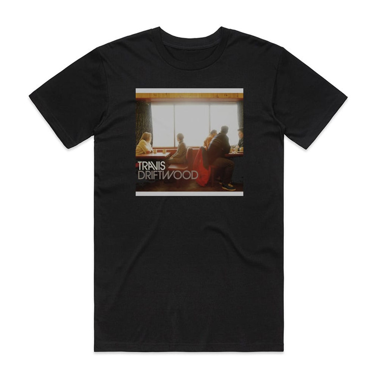 Travis Driftwood Album Cover T-Shirt Black