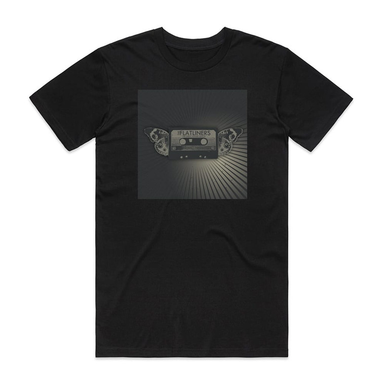The Flatliners The Great Awake Demos Album Cover T-Shirt Black