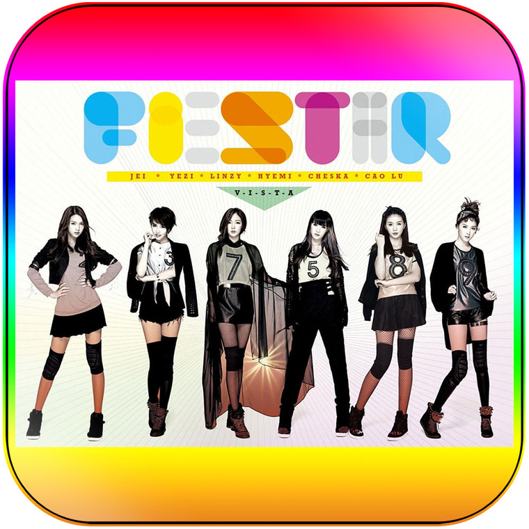 FIESTAR Vista Album Cover Sticker