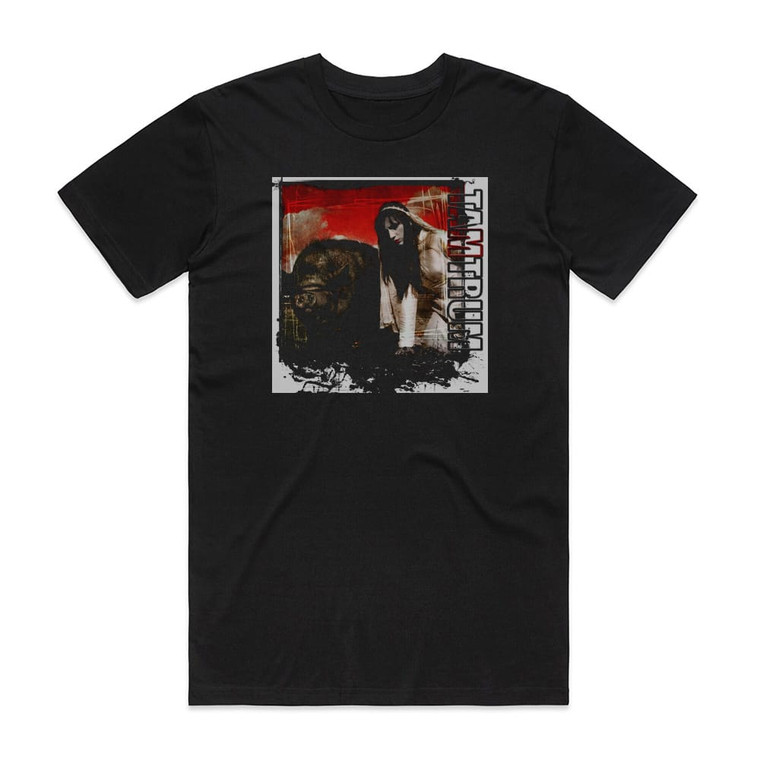 Tamtrum Elektronic Blakc Mess Album Cover T-Shirt Black